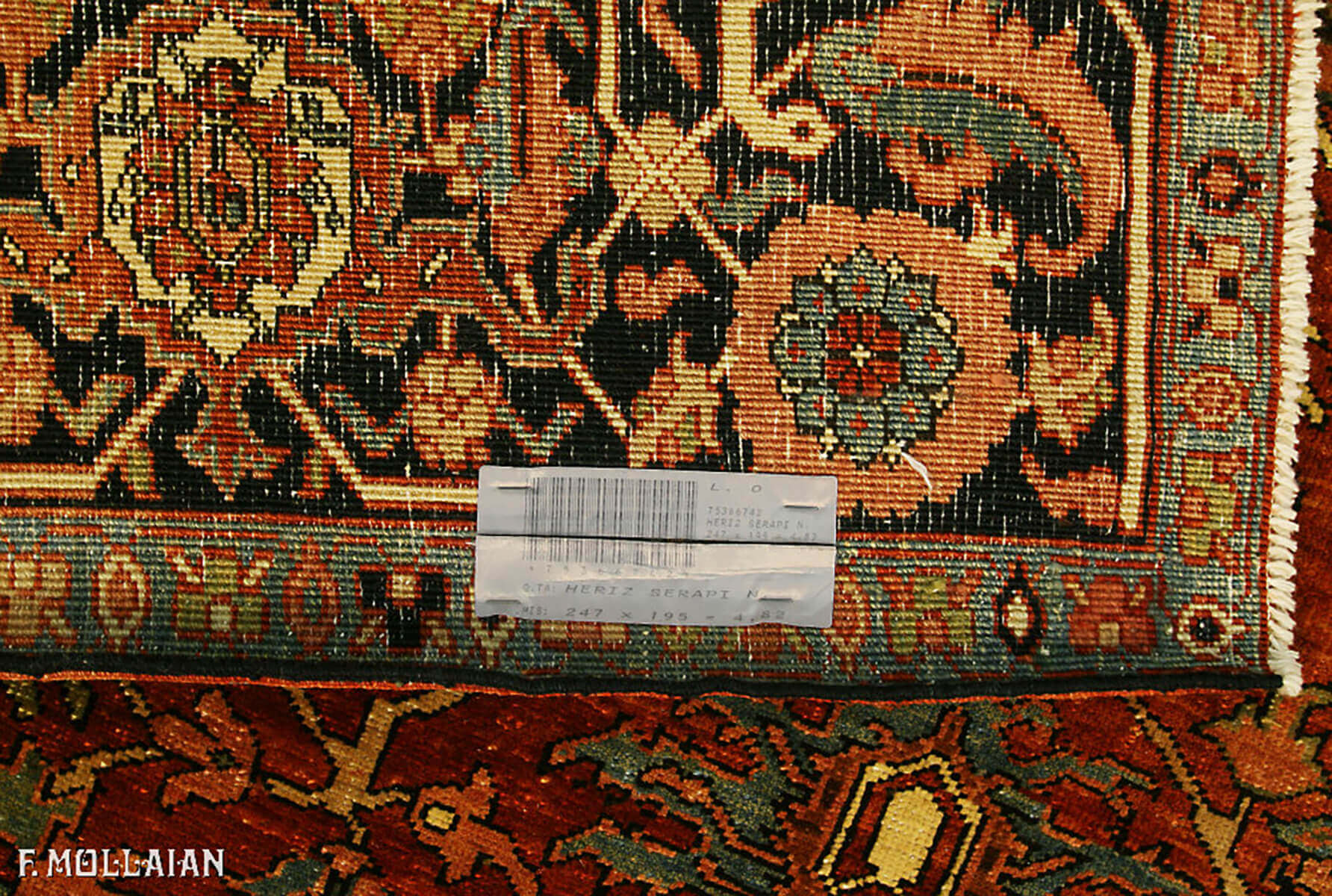 Persian Heriz Serapi Rug n°:75366742